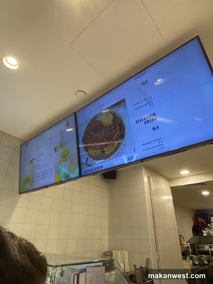 Digital Menu Board Display