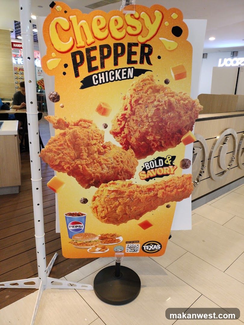 Cheesy Pepper Chicken Ad