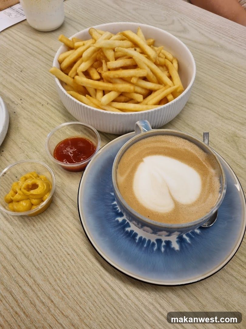 Coffee and Fries Meal
