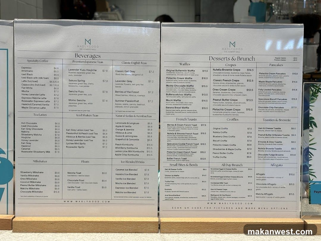 Maly Good Coffee Menu Board