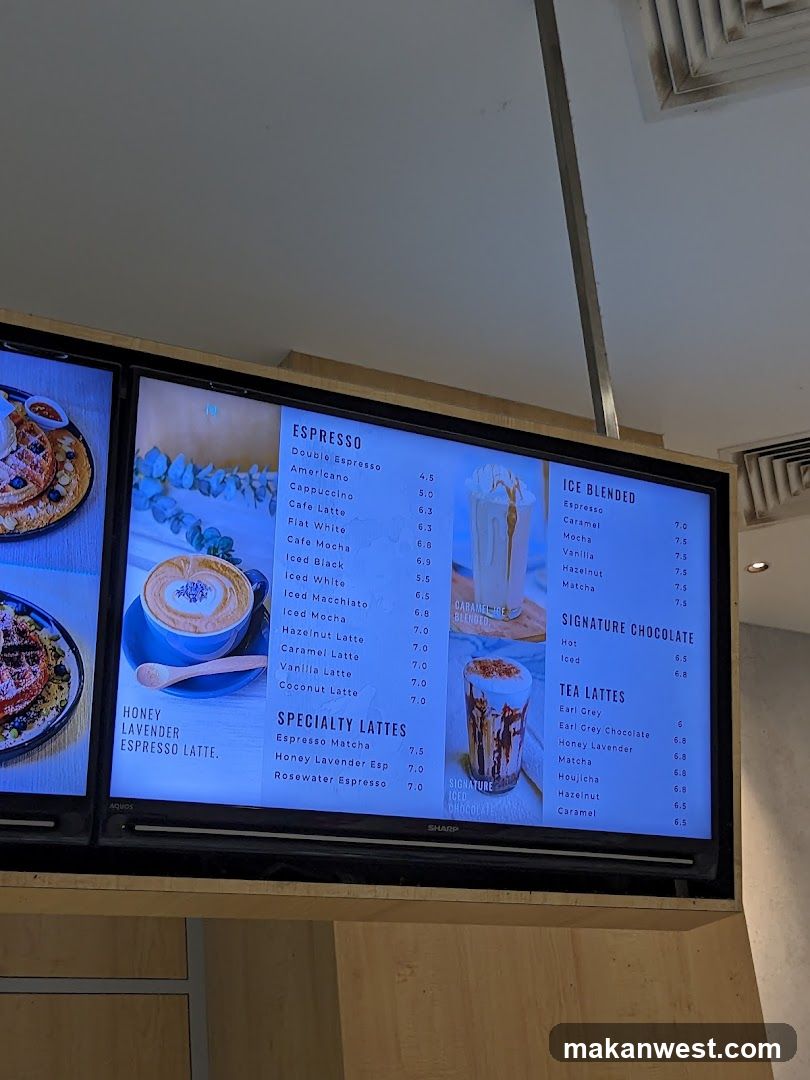 Coffee Menu Board