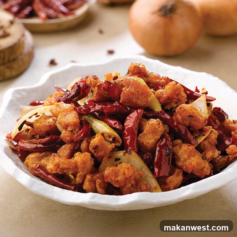 Spicy Fried Chicken with Dried Chilies