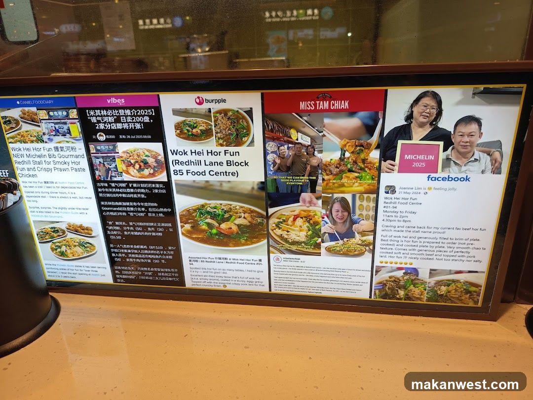 Food Menu Display Board