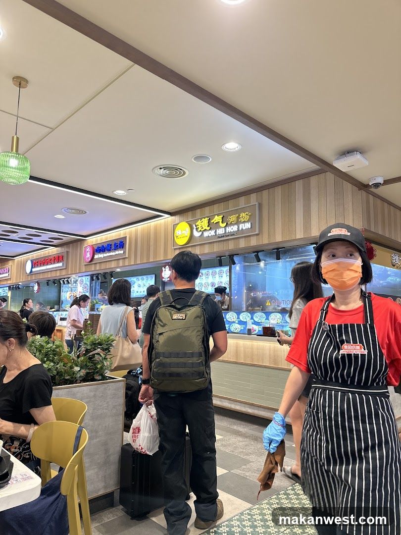 Food Court Interior Scene