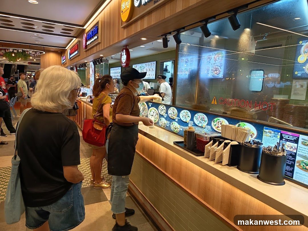 Food Counter Scene