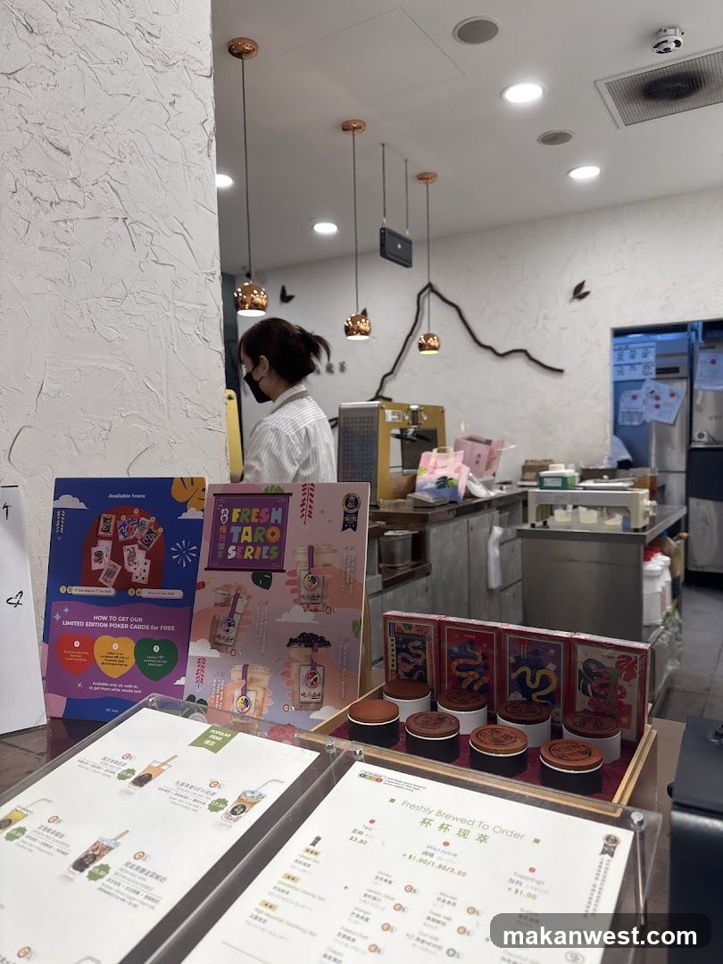 Boba Tea Shop Interior