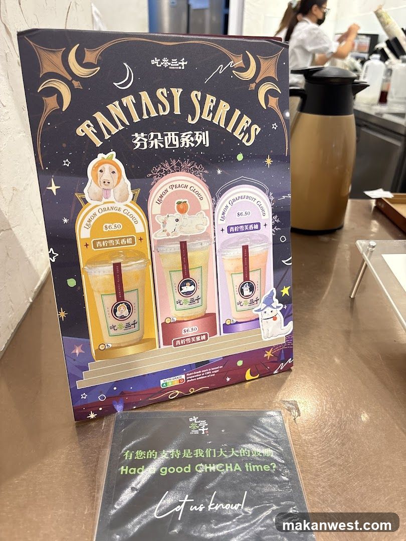 Fantasy Series Drink Display