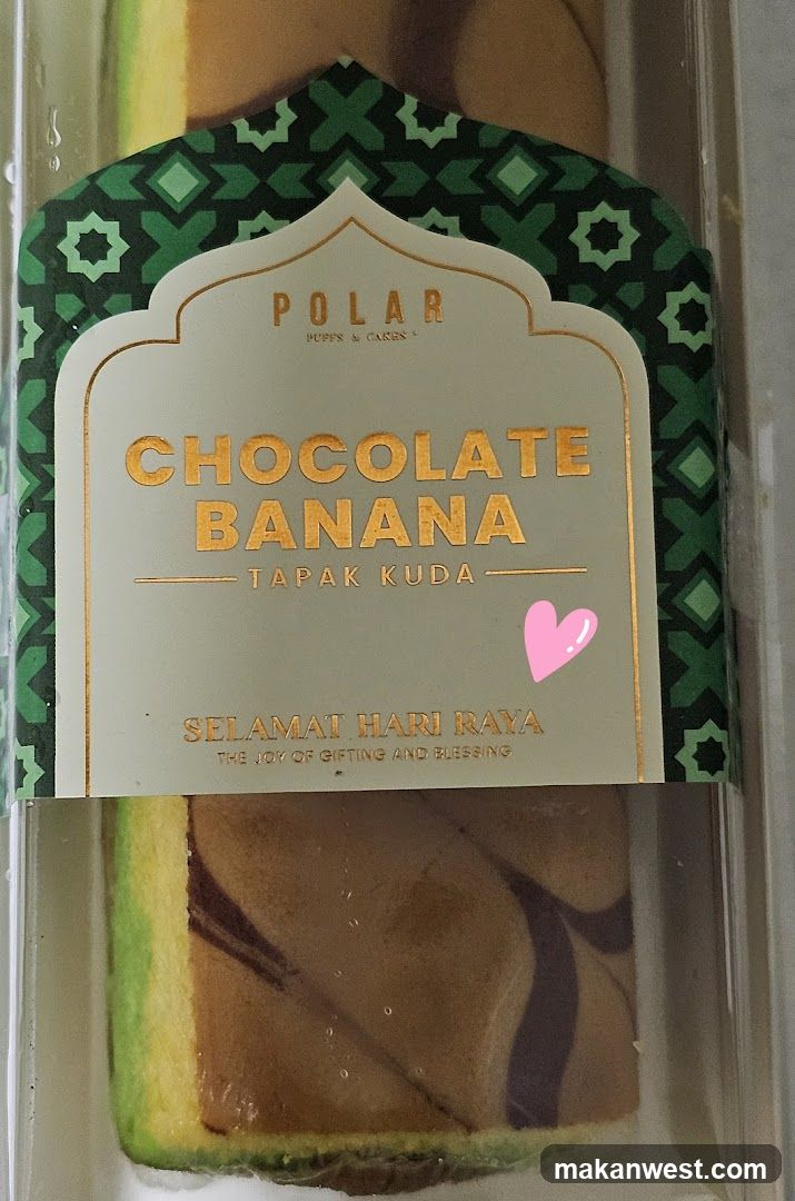Chocolate Banana Tapak Kuda Packaging