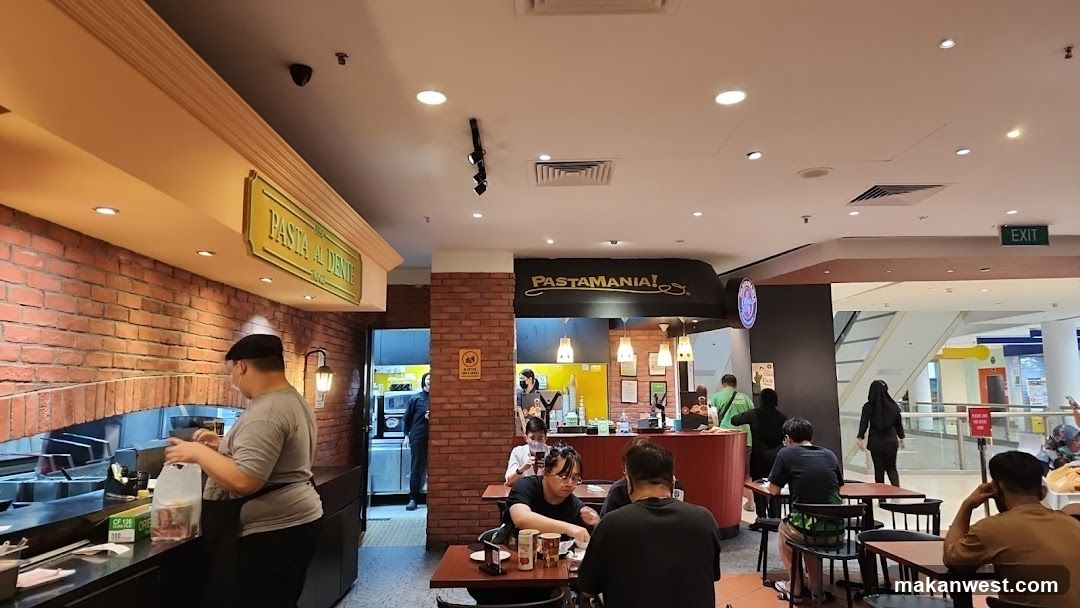 Pasta Mania Interior Scene