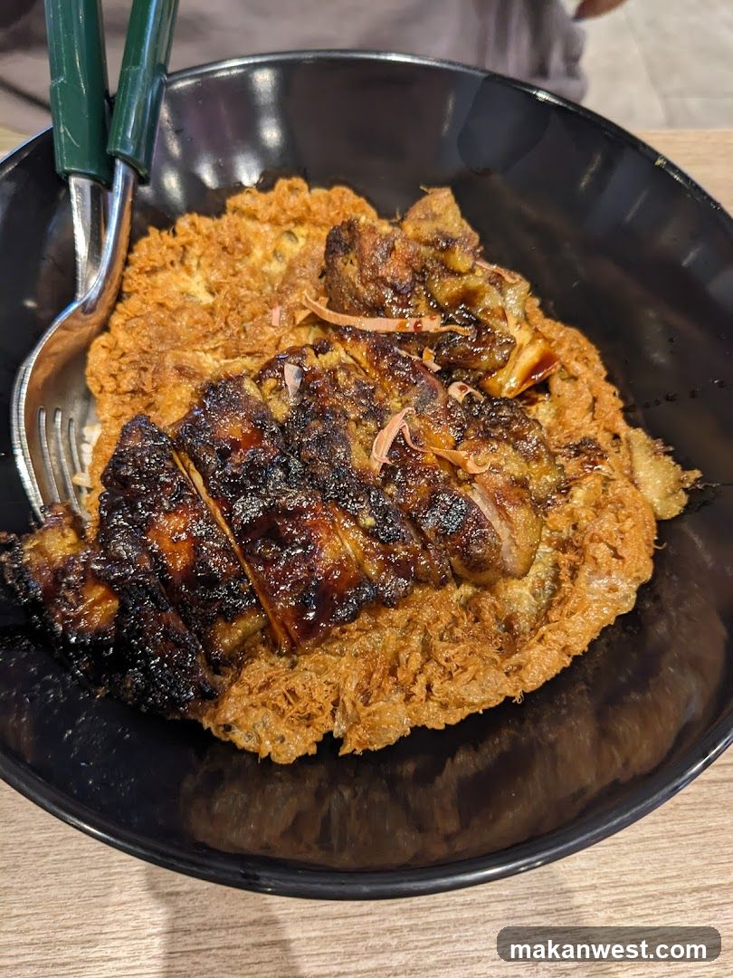 Grilled Meat Dish with Crispy Base