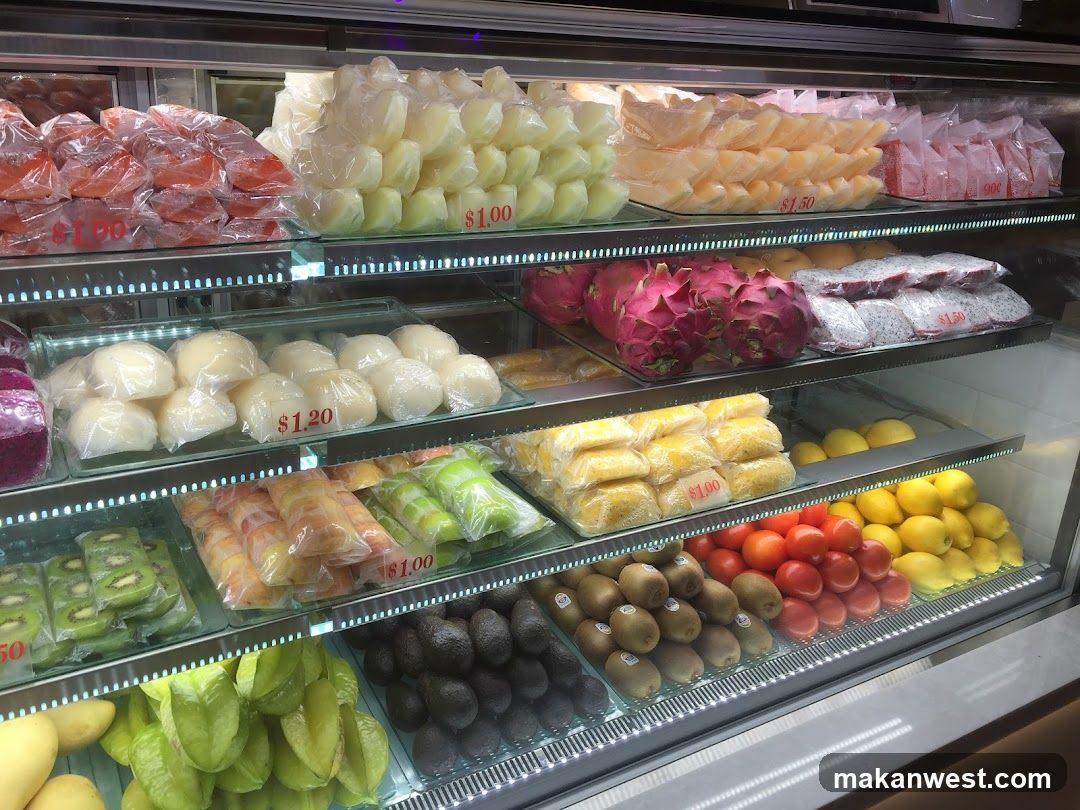 Fruit and Dessert Display Case