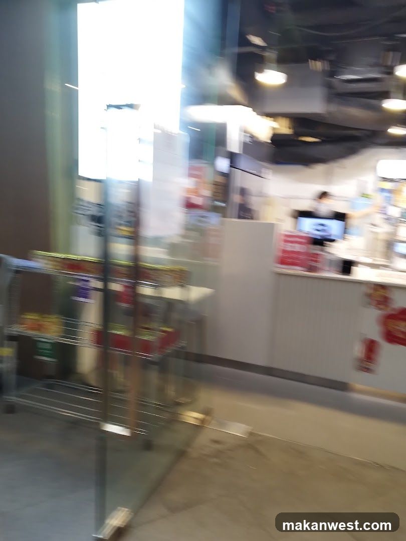 Interior View of a Storefront