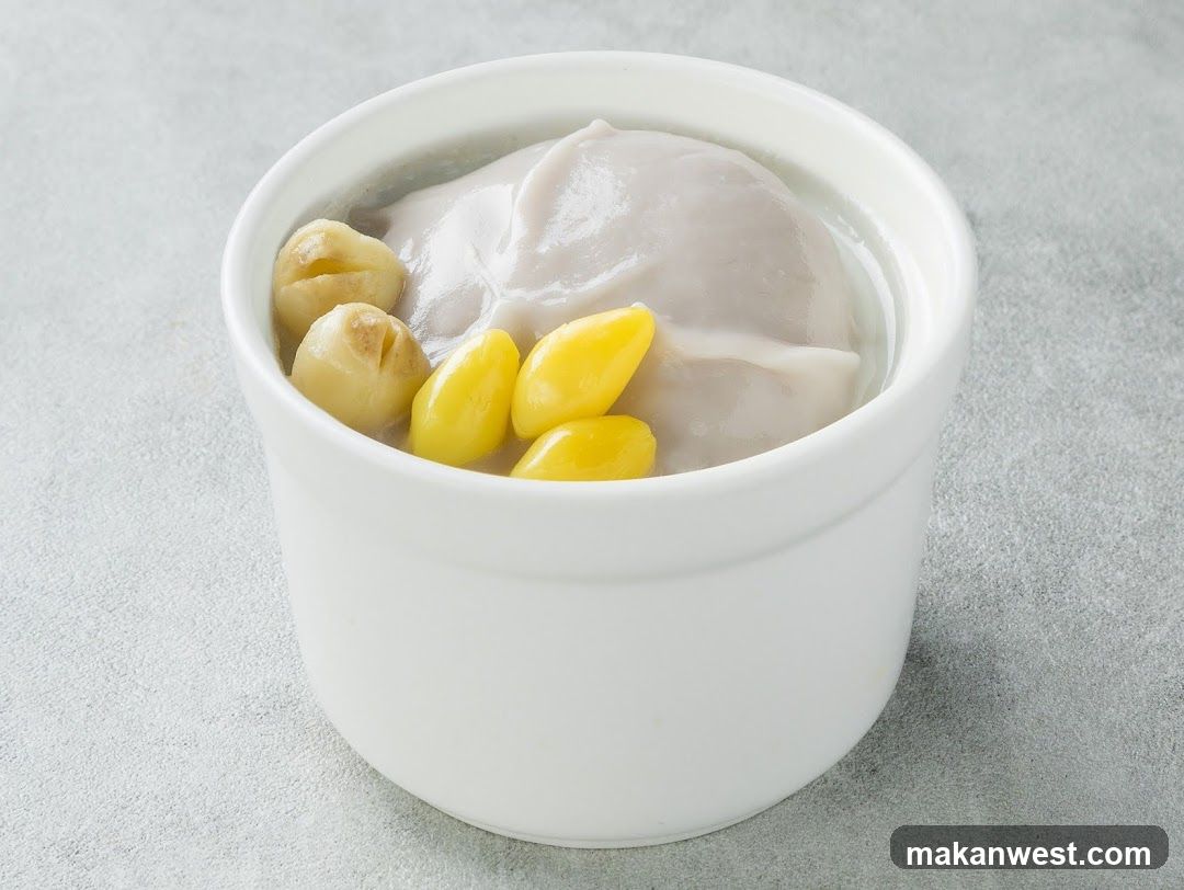 Dessert Bowl with Coconut and Corn