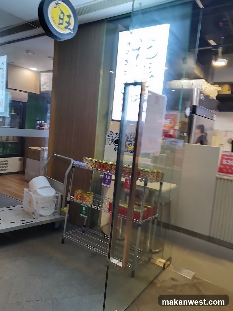 Store Interior with Merchandise Display