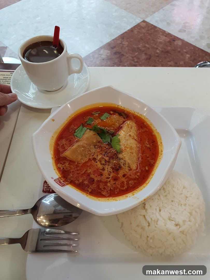 Curry Rice with Coffee
