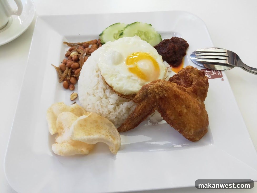 Nasi Lemak Plate