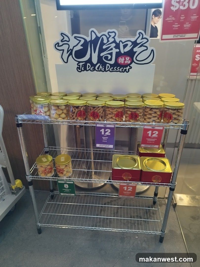 Ji De Chi Dessert Display