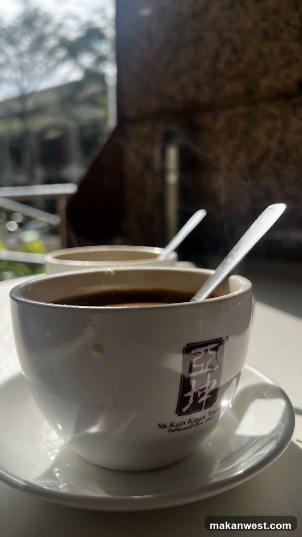Cup of coffee at Ya Kun Kaya Toast