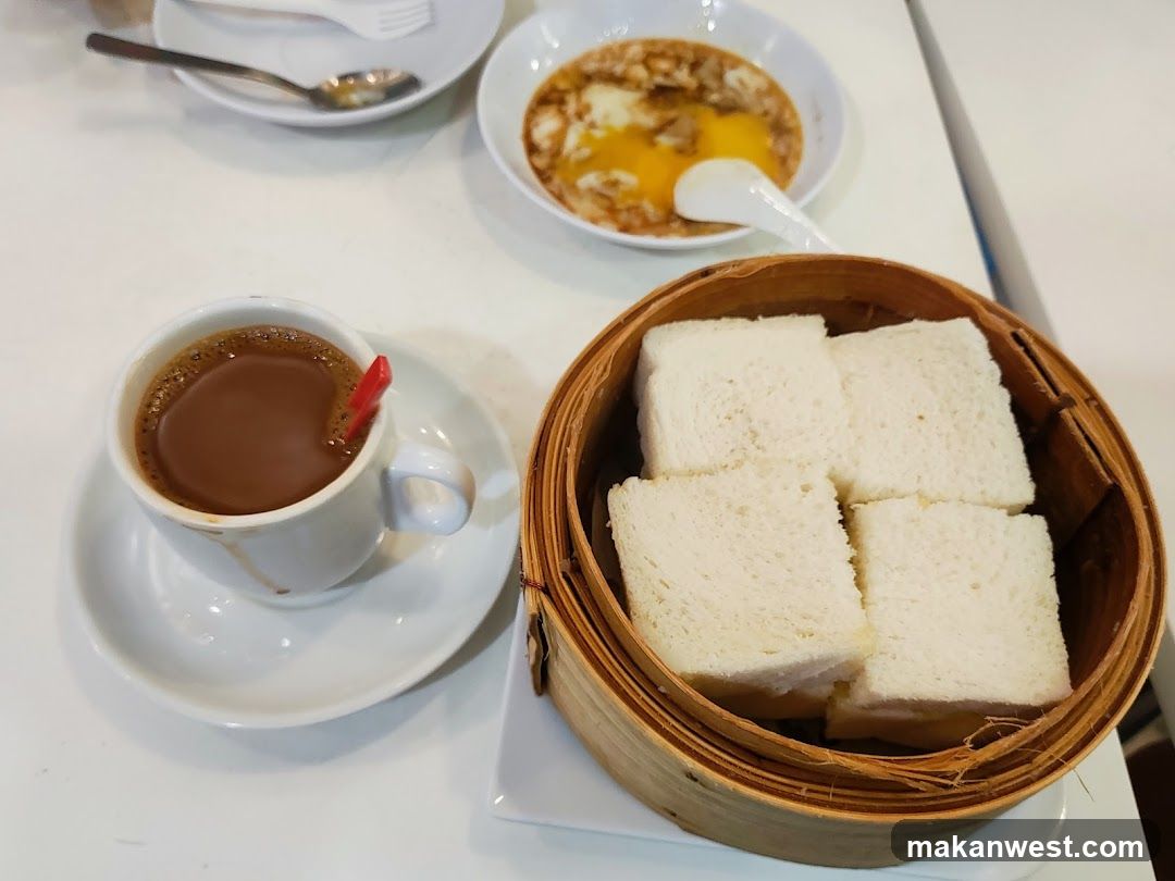 Breakfast Meal with Toast and Coffee