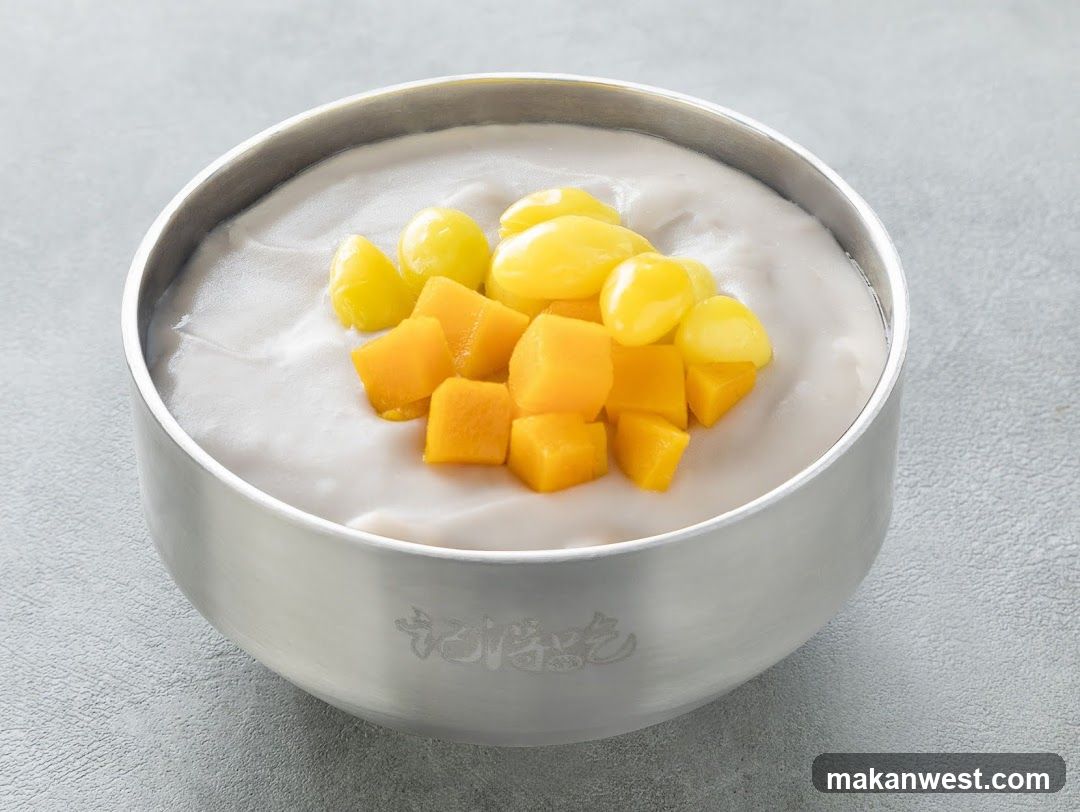Mango Coconut Dessert Bowl