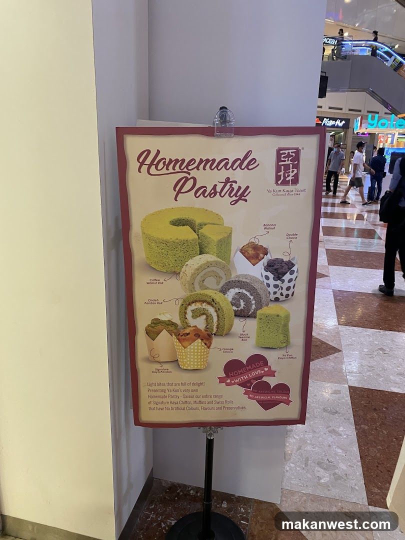 Homemade Pastry Display
