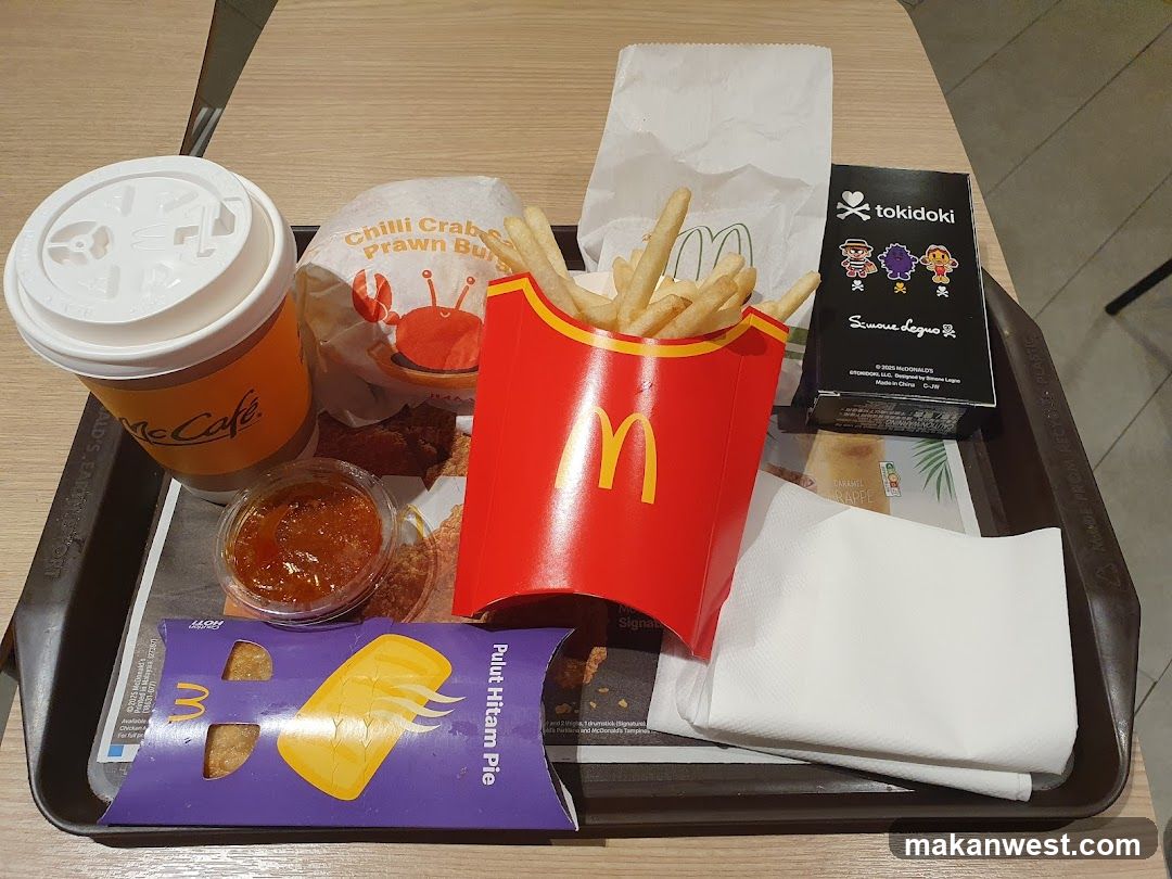 McDonald's Meal with Tokidoki Merchandise