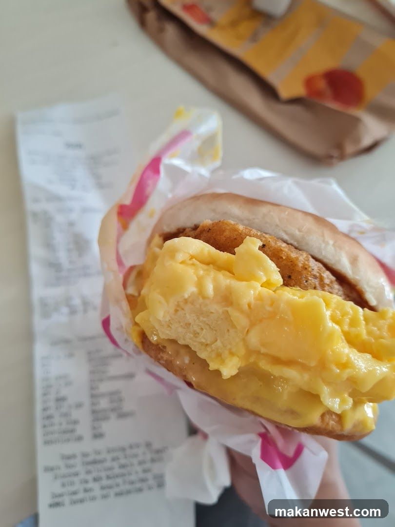 Breakfast Sandwich with Scrambled Eggs
