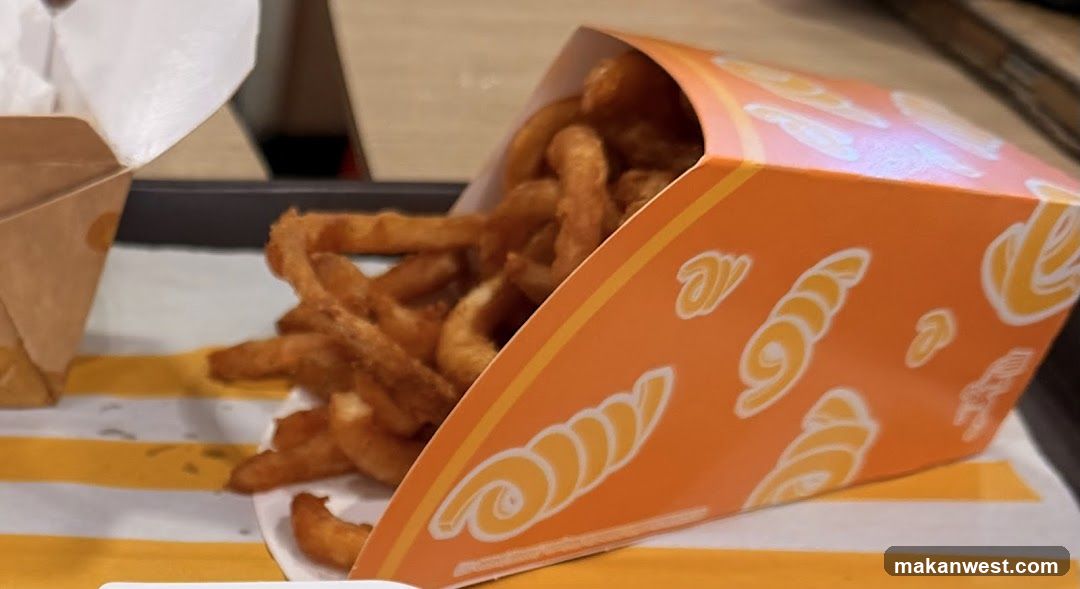Fries in Orange Box