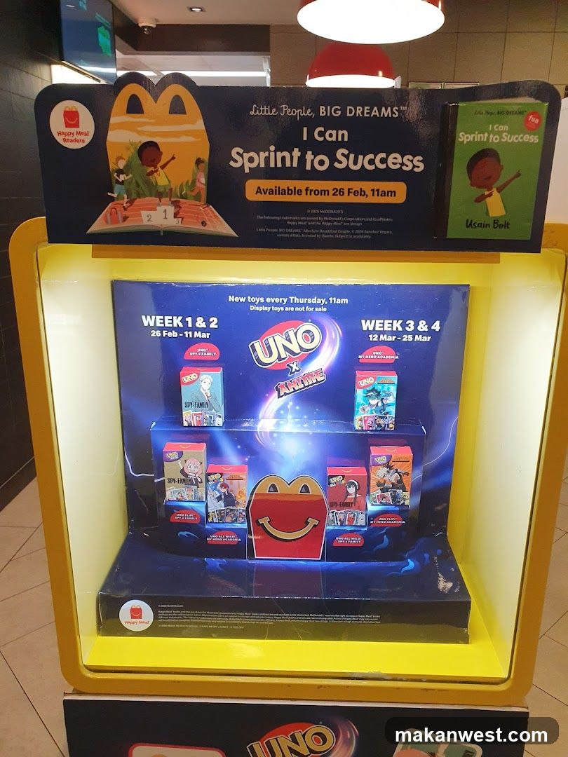 McDonald's UNO x Amazon Display