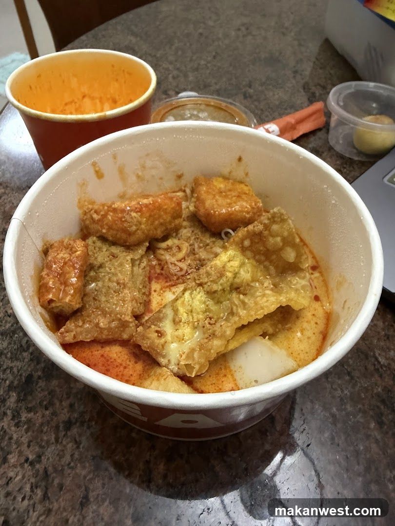 Spicy Noodle Bowl with Tofu and Egg