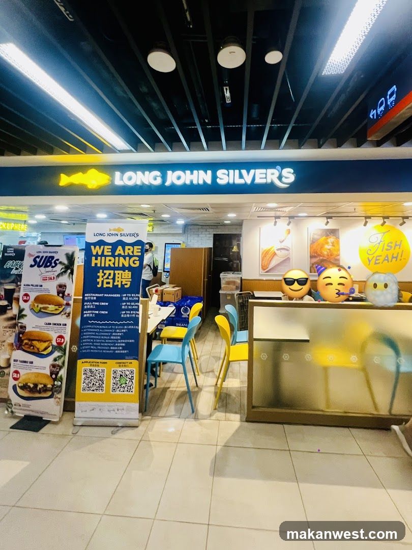 Long John Silver's Restaurant Interior