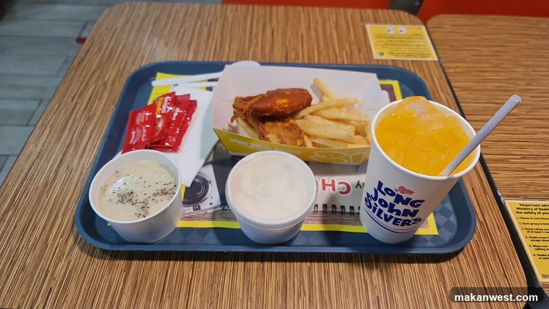 Fast Food Meal Tray