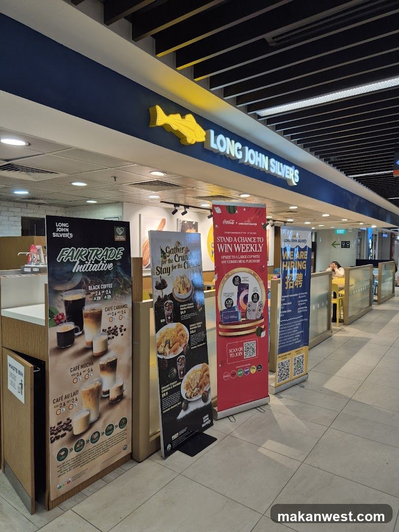 Long John Silvers Store Interior