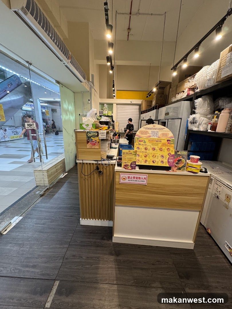 Food Shop Interior View