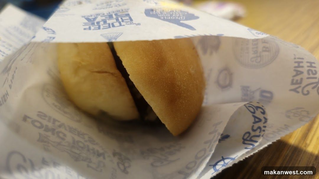 Burger in Wrapper