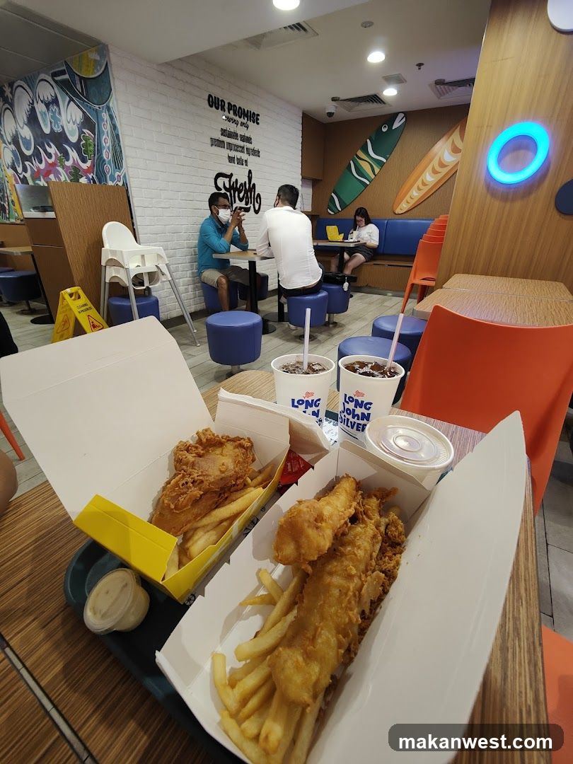 Fried Chicken Meal at Long John Silver's