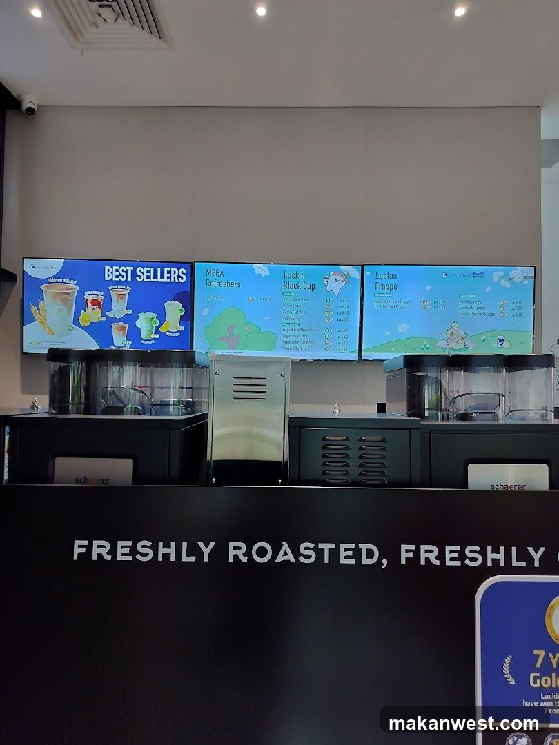 Luckin Coffee Interior Display