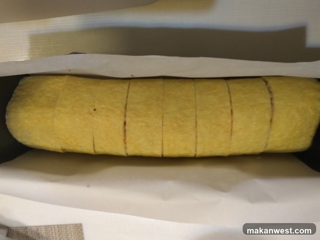 Sliced Yellow Bread Roll