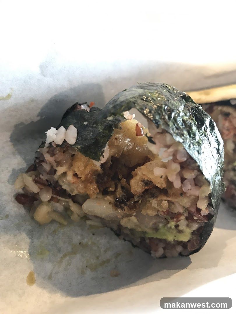 Onigiri with Fried Tofu and Rice