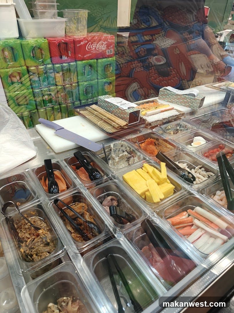 Sushi Bar Display
