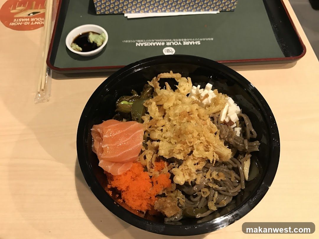 Soba Noodle Bowl with Toppings