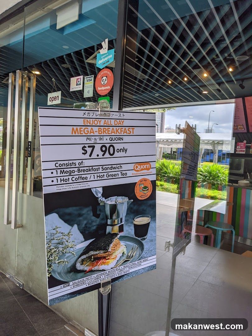 Breakfast Promotion Sign