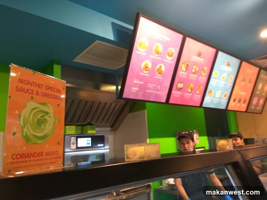 Burger Joint Interior View
