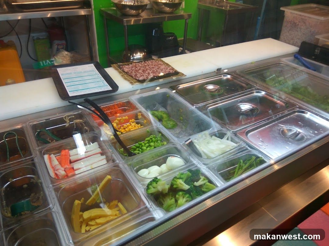 Salad Bar Display