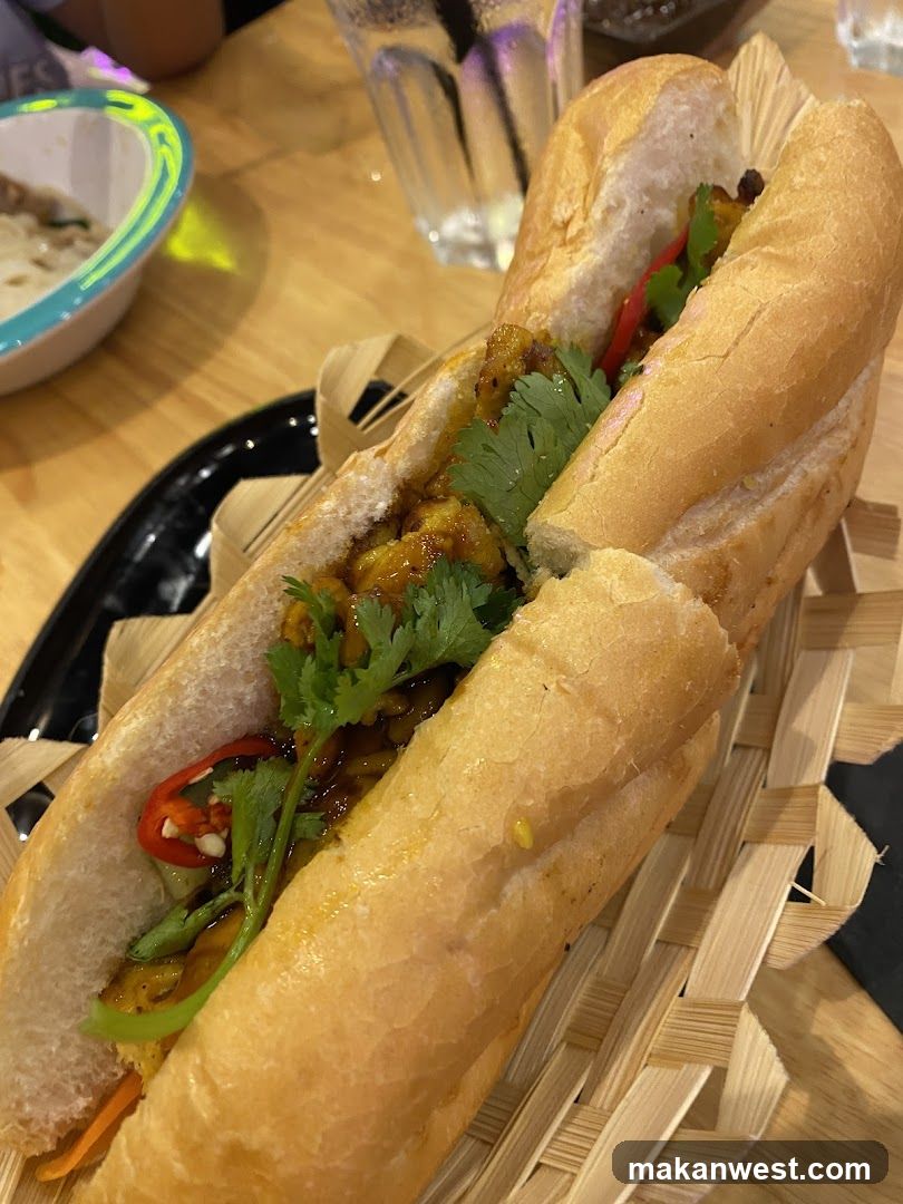 Vietnamese Banh Mi Sandwich