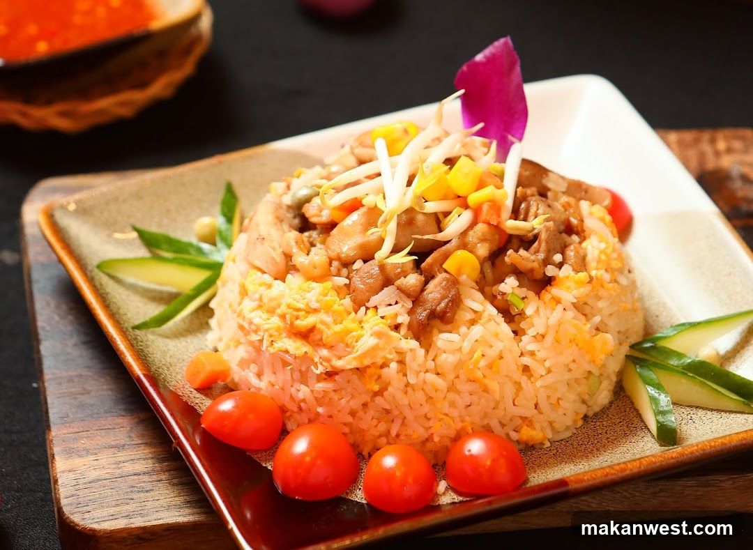 Fried Rice with Meat and Vegetables