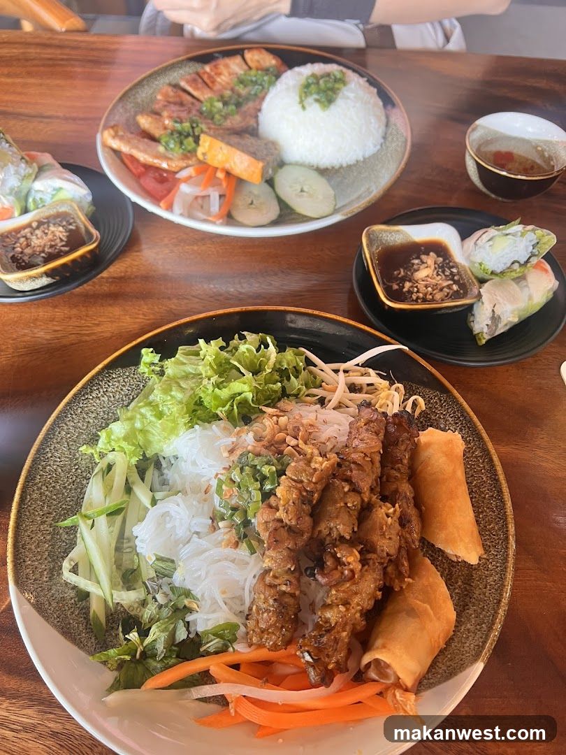 Vietnamese Food Spread