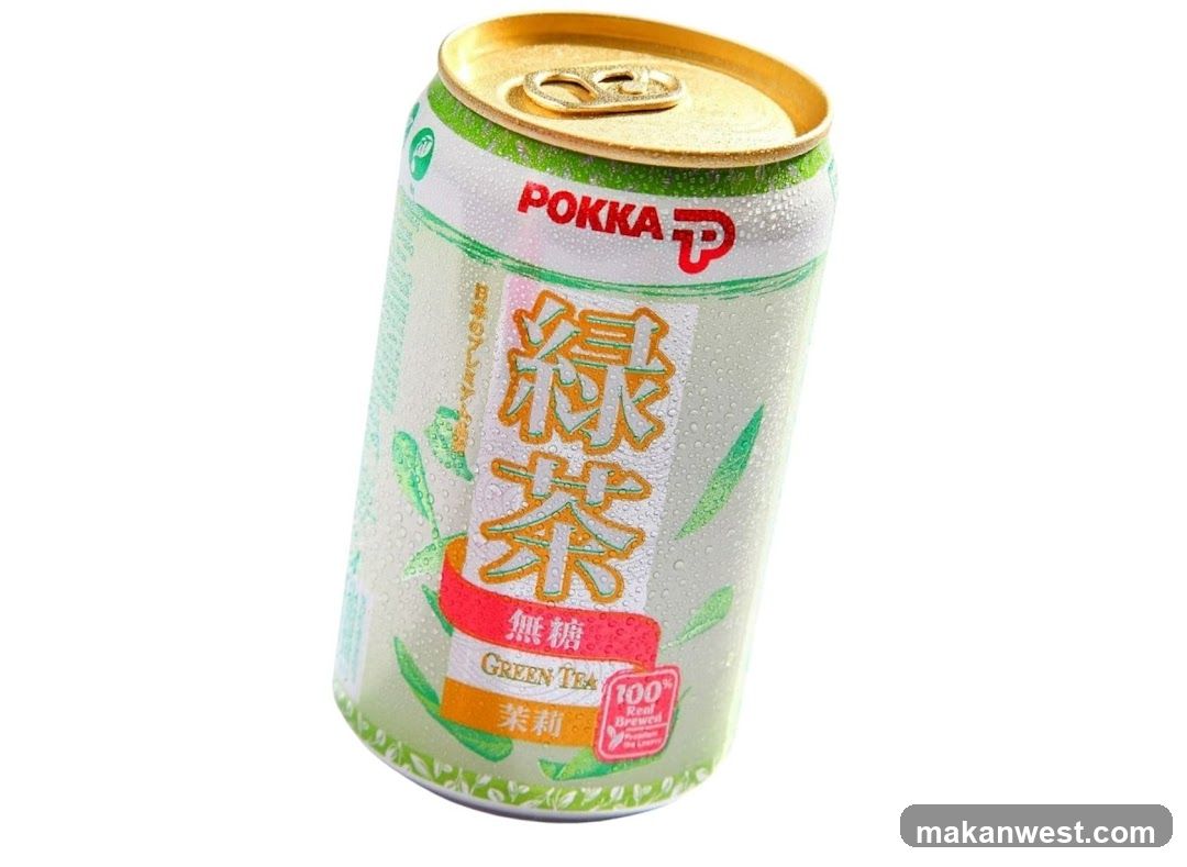 Pokka Green Tea Can