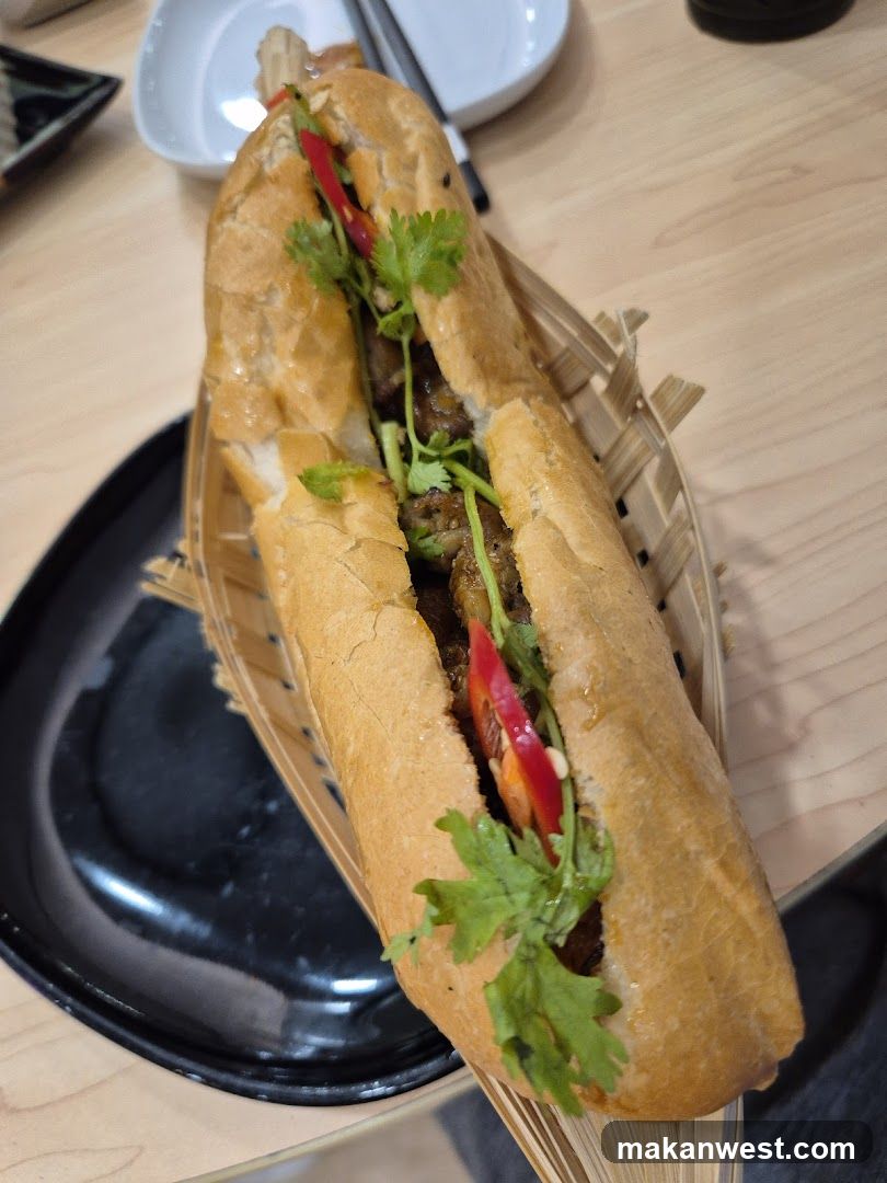 Vietnamese Banh Mi Sandwich