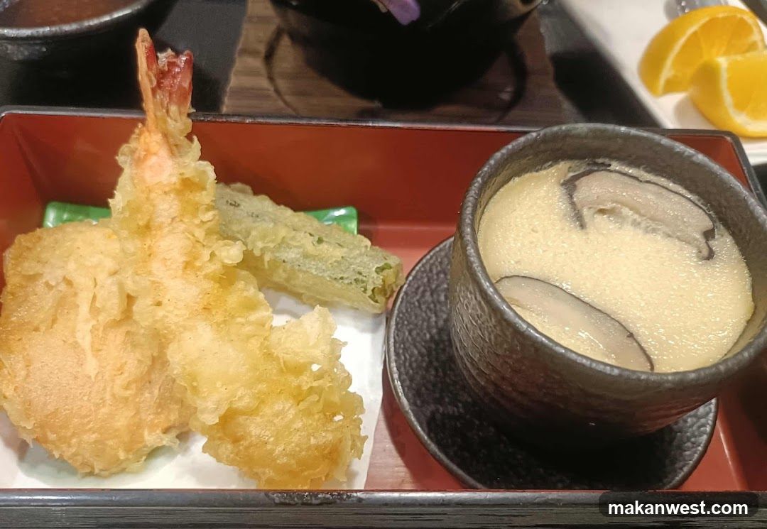 Tempura and Soup Dish